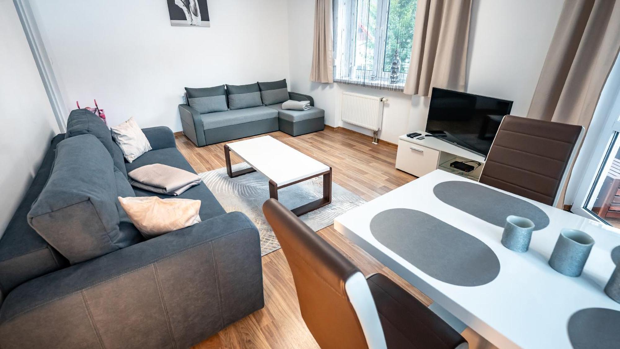 Apartamenty Sun & Snow Nad Potokiem Krynica Zdroj Buitenkant foto